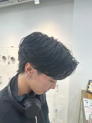 パーマ メンズ カット🔥パーマ特化 fifthりょう🔥のヘアスタイル