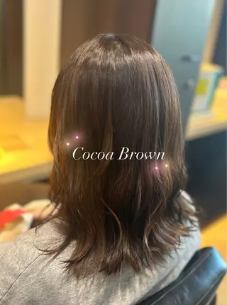 ミディアム カラー ⭐️似合わせアップ ⭐️並木奏絵のヘアスタイル
