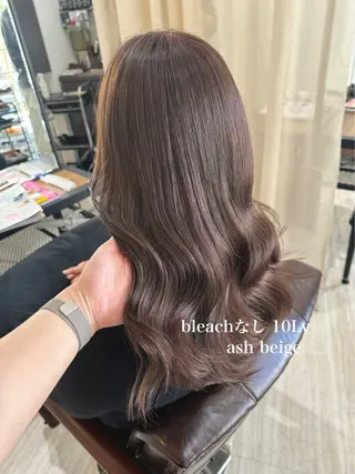 ロング カラー 似合わせバランス得意 青野さくらのヘアスタイル