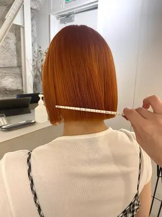 ミディアム 新宿🫧ボブ 特化🐕Amiのヘアスタイル