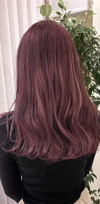 セミロング カラー 髪質改善 makiuchiのヘアスタイル