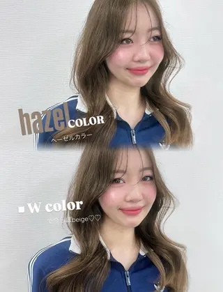 ロング カラー 上品モテヘア🩶 karen🩶のヘアスタイル