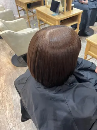 カラー 縮毛矯正⚡️カラー いいじまのヘアスタイル