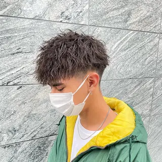 パーマ メンズ 新世代パーマ⚡️ の達人トモ⚡️のヘアスタイル