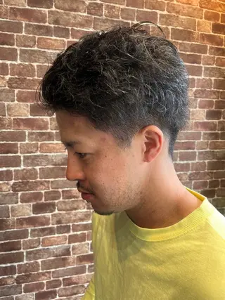 ミディアム カラー パーマ ヘアアレンジ メンズ キッズ ネイル マツエク・マツパ アイブロウ 久木原 ゆりのヘアスタイル