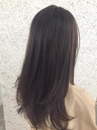 セミロング カラー ヘアアレンジ ✨ハイクオリティ✨ 山本香也のヘアスタイル