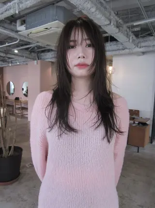 ロング カラー yu maのヘアスタイル