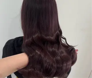 ロング miku/ラベンダー 透明感カラー🪻❤︎のヘアスタイル