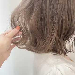 ミディアム カラー coco♡ 韓国hairのヘアスタイル