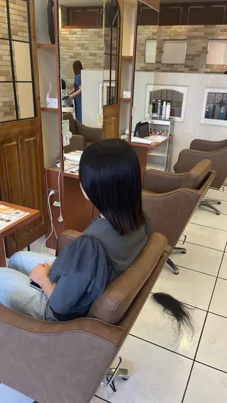 ミディアム 🫧透明感 ×艶🫧 吉田 陽菜のヘアスタイル