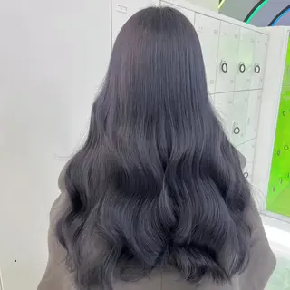 ロング カラー ヘアアレンジ 縮毛矯正🤍 ボブ/ HIKARIのヘアスタイル