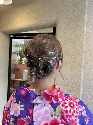 ロング 角戸 りおのヘアスタイル