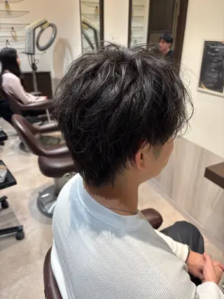 ショート メンズ 木村 柊斗のヘアスタイル