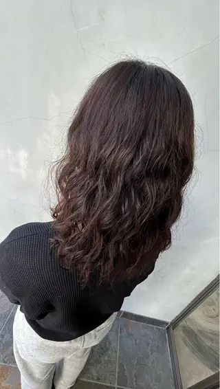 ミディアム Mao 🎀bob 赤み撃退🌿艶カラーのヘアスタイル