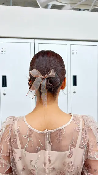 セミロング エクステ🫧艶カラー ┊︎momoha横浜のヘアスタイル