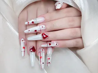 ネイル M🌷nail 長さだし専門店のネイルデザイン