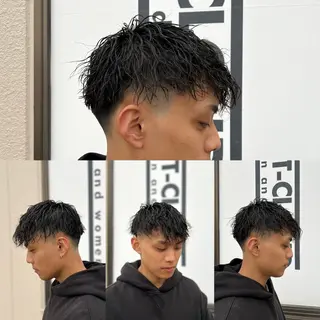 パーマ 💈メンズ特化💈 坂井竜也のヘアスタイル