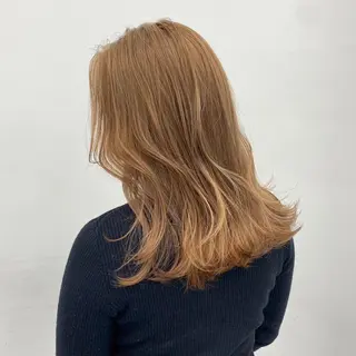 ロング ヘアアレンジ 🫧ハイトーン/ 髪質改善/ヒナタ🫧のヘアスタイル