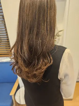 ロング パーマ ヘアーサロン ブランコのヘアスタイル