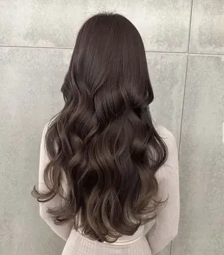 ロング カラー ふわモテ/艶カラー yuki♡♡のヘアスタイル