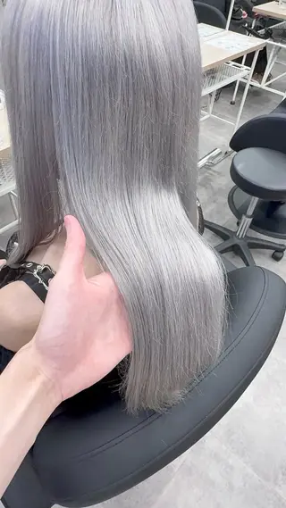 ロング ♟ケアブリーチ♟ ✄Shinya✄のヘアスタイル