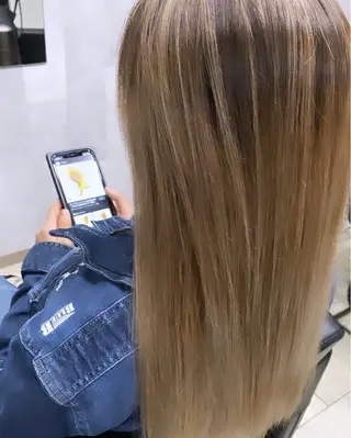 ロング 稲村 toshiのヘアスタイル