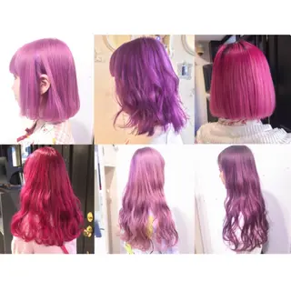 カラー miyu /トレンド カラー×艶髪のヘアスタイル