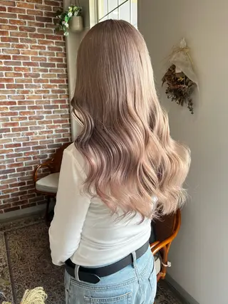 ロング カラー 穐田 司樹のヘアスタイル