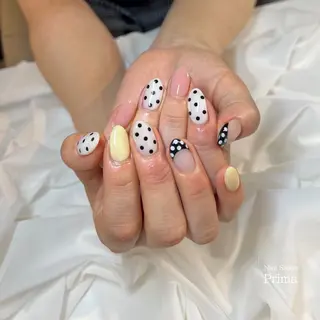 ミディアム ネイル SalonPrima 西院Nail&Eyeのネイルデザイン