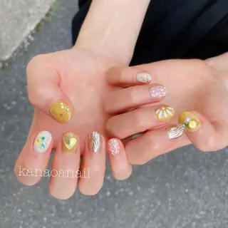 ネイル 地爪育成💅 kanaoanailのネイルデザイン