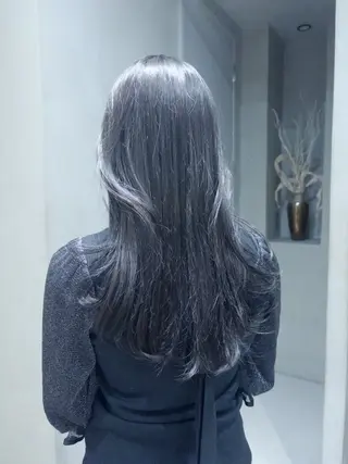 ロング カラー 堀江 奈央のヘアスタイル