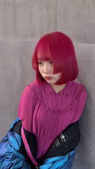 ショート タニグチ ミツキのヘアスタイル