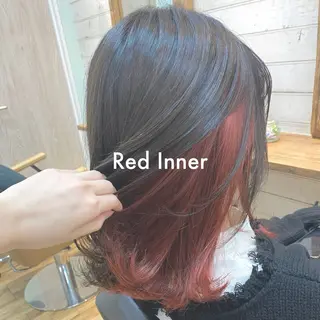 ミディアム カラー Eri 🌿透明感・艶カラーのヘアスタイル