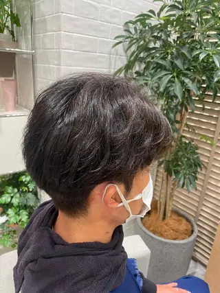 カラー 銀座/ハイレイヤー/ 艶髪カラー/田中颯士のヘアスタイル