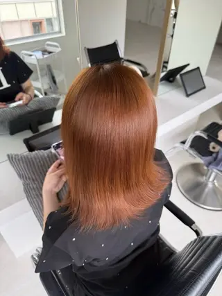 セミロング 🎀艶カラー￤髪質 改善🎀ayane♥のヘアスタイル