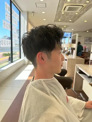 メンズ 見川 ヒカルのヘアスタイル