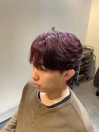 ミディアム 下山 けいんのヘアスタイル