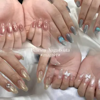 ネイル Bianca長津田 Mukae⋆.✶🖤のネイルデザイン
