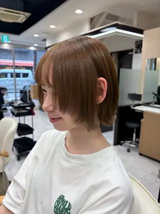 ショート 🍊小川実里🍊 /カラーレイヤーのヘアスタイル