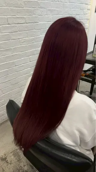 ロング カラー ヘアアレンジ 💟艶髪ワンカラー 💟/ミオのヘアスタイル