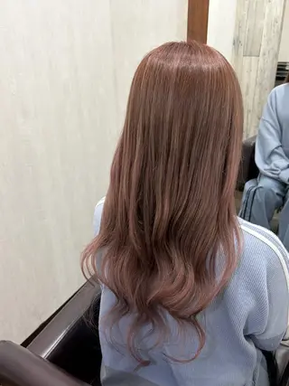 ロング カラー カラーモデル募集 ☘️もえな☘️のヘアスタイル