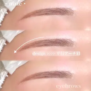 アイブロウ nixie ゆいのマツエク・マツパデザイン