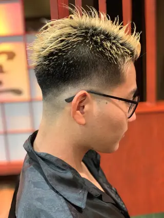 メンズ 高円寺　メンズカット 武内和樹のヘアスタイル