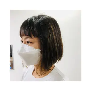 ミディアム カラー 高山りな🌼 (メンズも可能です)のヘアスタイル