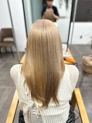 ロング カラー 0choir kodaiのヘアスタイル