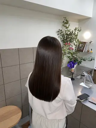ロング カラー JURI /HUIのヘアスタイル