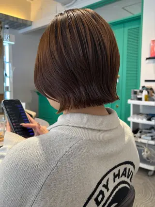 ショート 盛れるレイヤー/ 髪質改善/遠藤龍雅のヘアスタイル