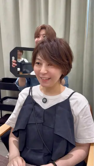 ショート カラー お悩み解決ショート/ 似合わせカット/といのヘアスタイル