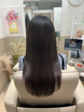 ロング カラー ulu+sia/ 神戸本格派髪質改善のヘアスタイル