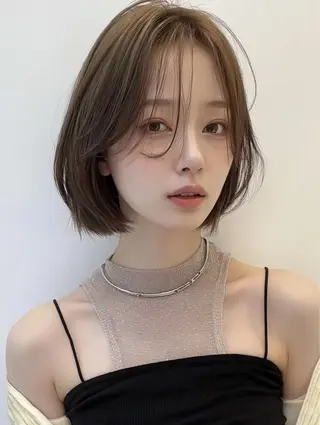 ミディアム 髪質改善/顔まわり minami🍀✩.のヘアスタイル